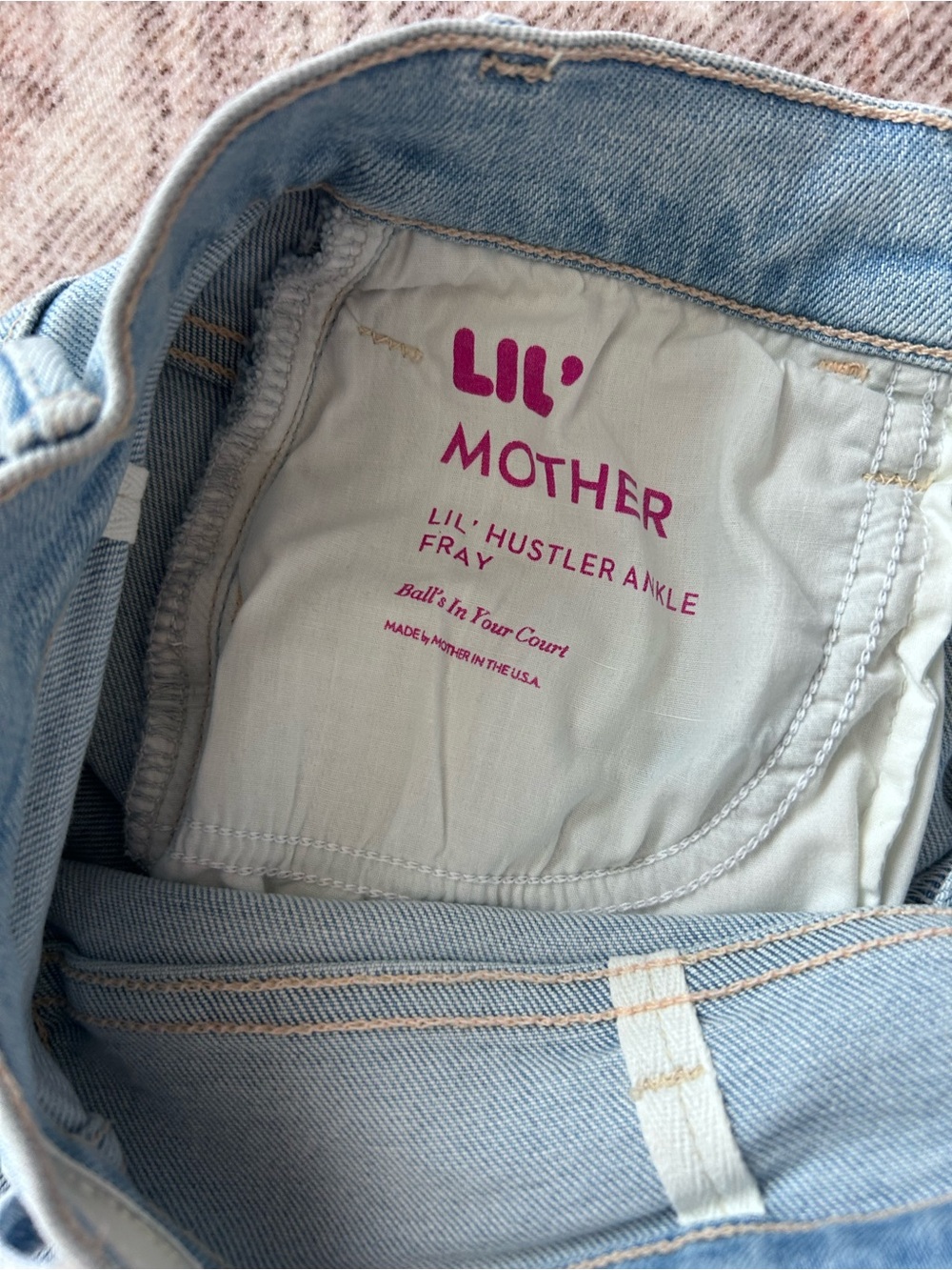 Mother Lil hustler ankle fray - Picture 2 of 6
